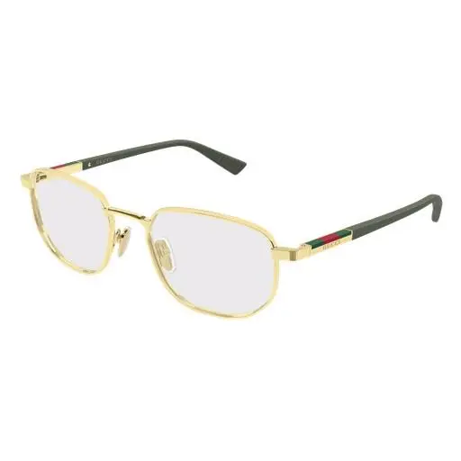 GG 2093 O-003 Gold / Transparent Green 003 Size 53 Eyeglasses by Gucci