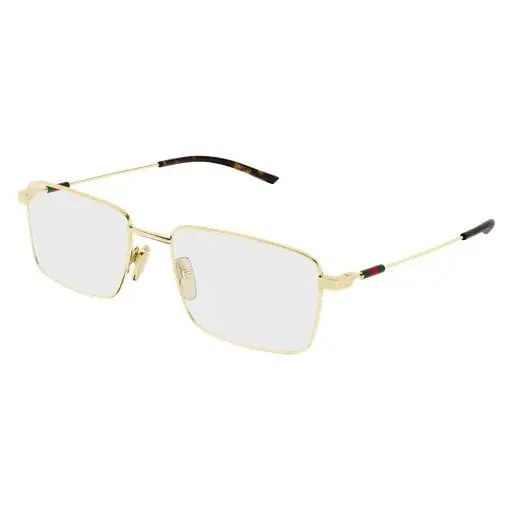 GG 2098 O-002 Gold / Transparent 002 Size 55 Eyeglasses by Gucci