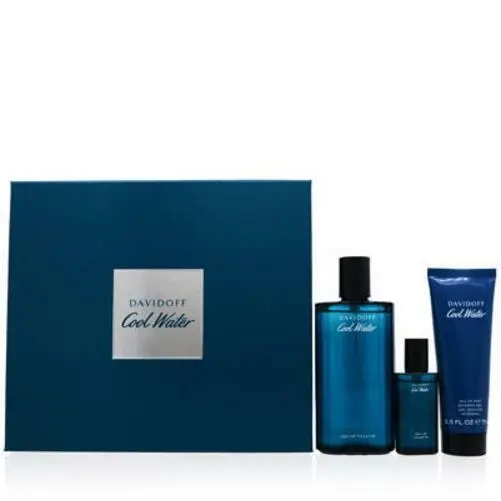 Davidoff Coolwater 3-PC Perfume Gift Set For Men