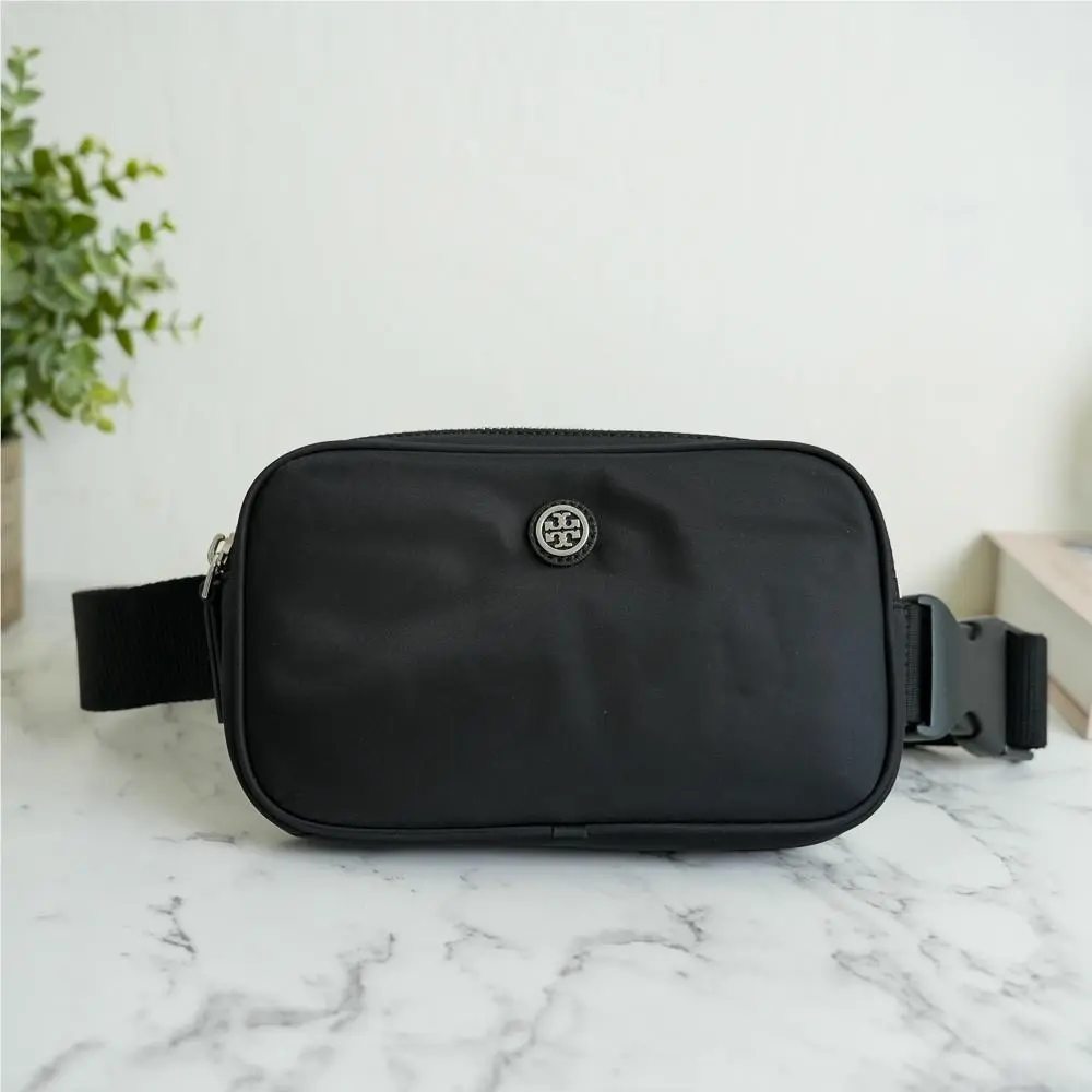 Virginia Belt Bag 149530 Black Nylon by Tory Burch