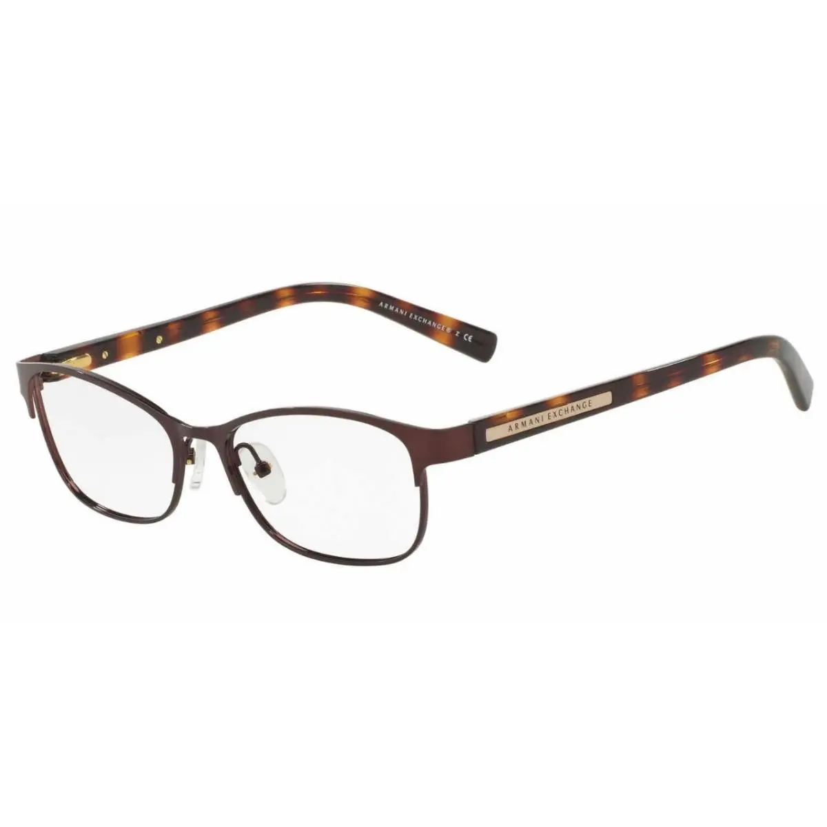 Armani Exchange AX1010 6001 Eyeglasses Matte Brown