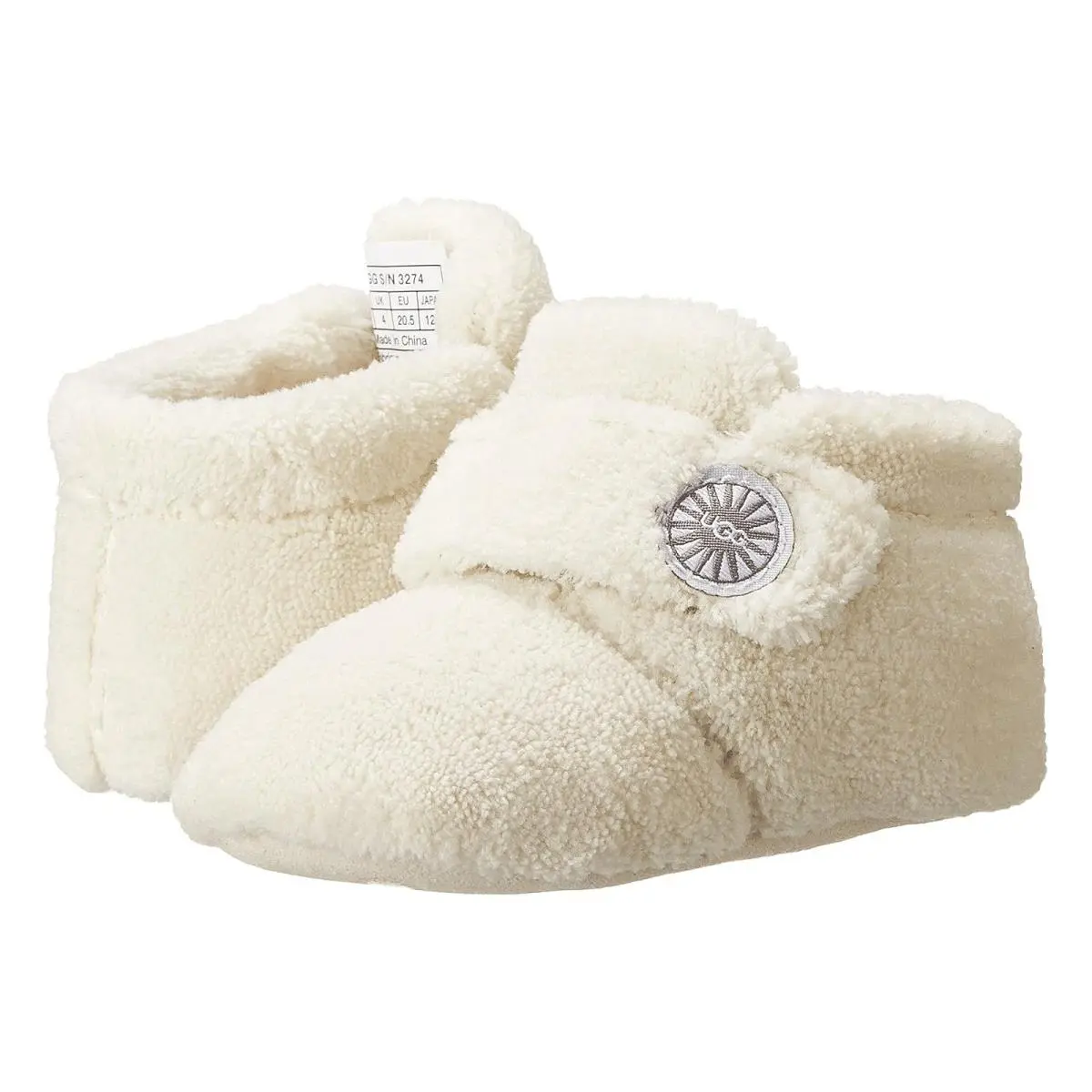 Girls` Crib Shoes Ugg Kids Bixbee Infant/toddler Vanilla 1 by UGG