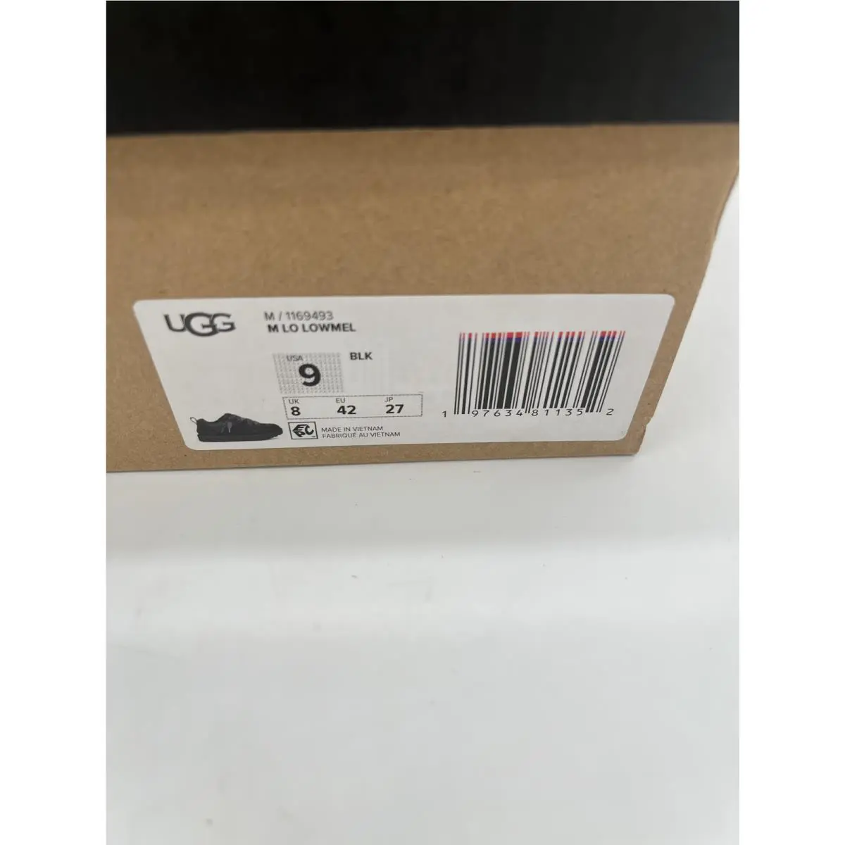 UGG shoes - UGG Lo Lowmel - Lowmel - Black 3