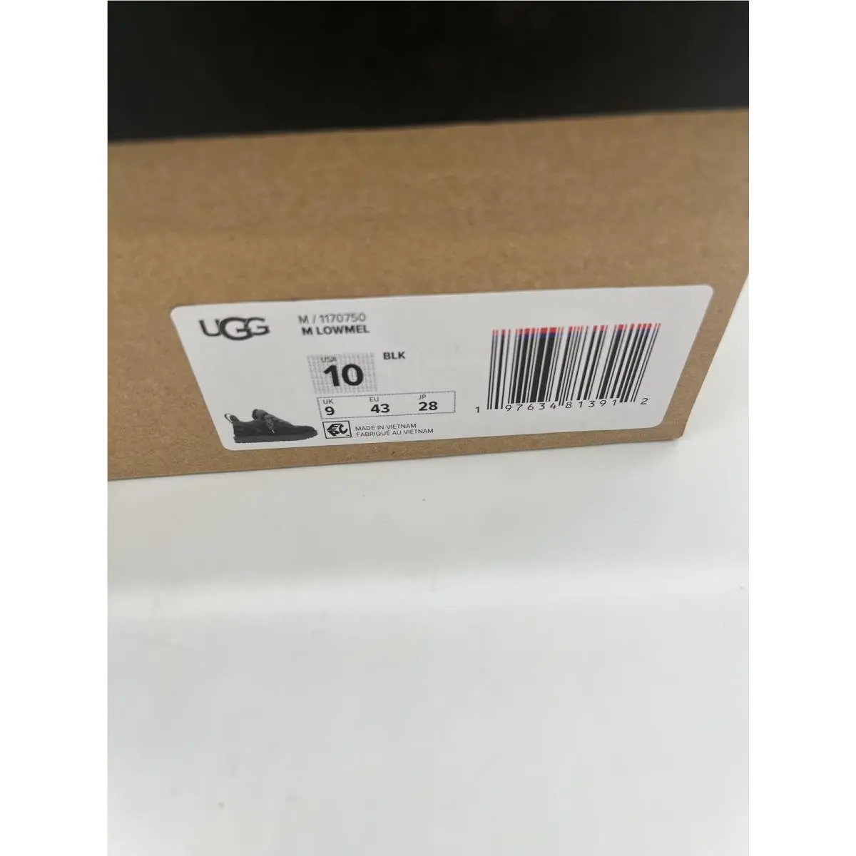 UGG shoes - UGG Lowmel - Lowmel - Black 8