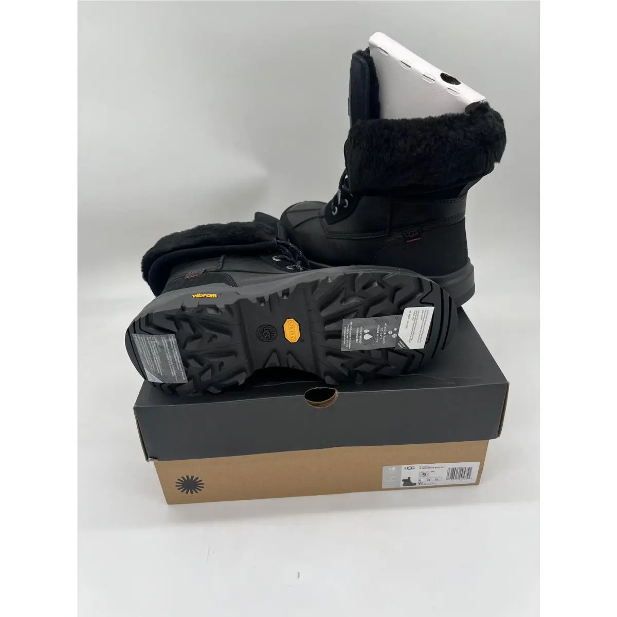 UGG shoes - UGG Adirondack Boot XXV - Adirondack Boot XXV - Black 7
