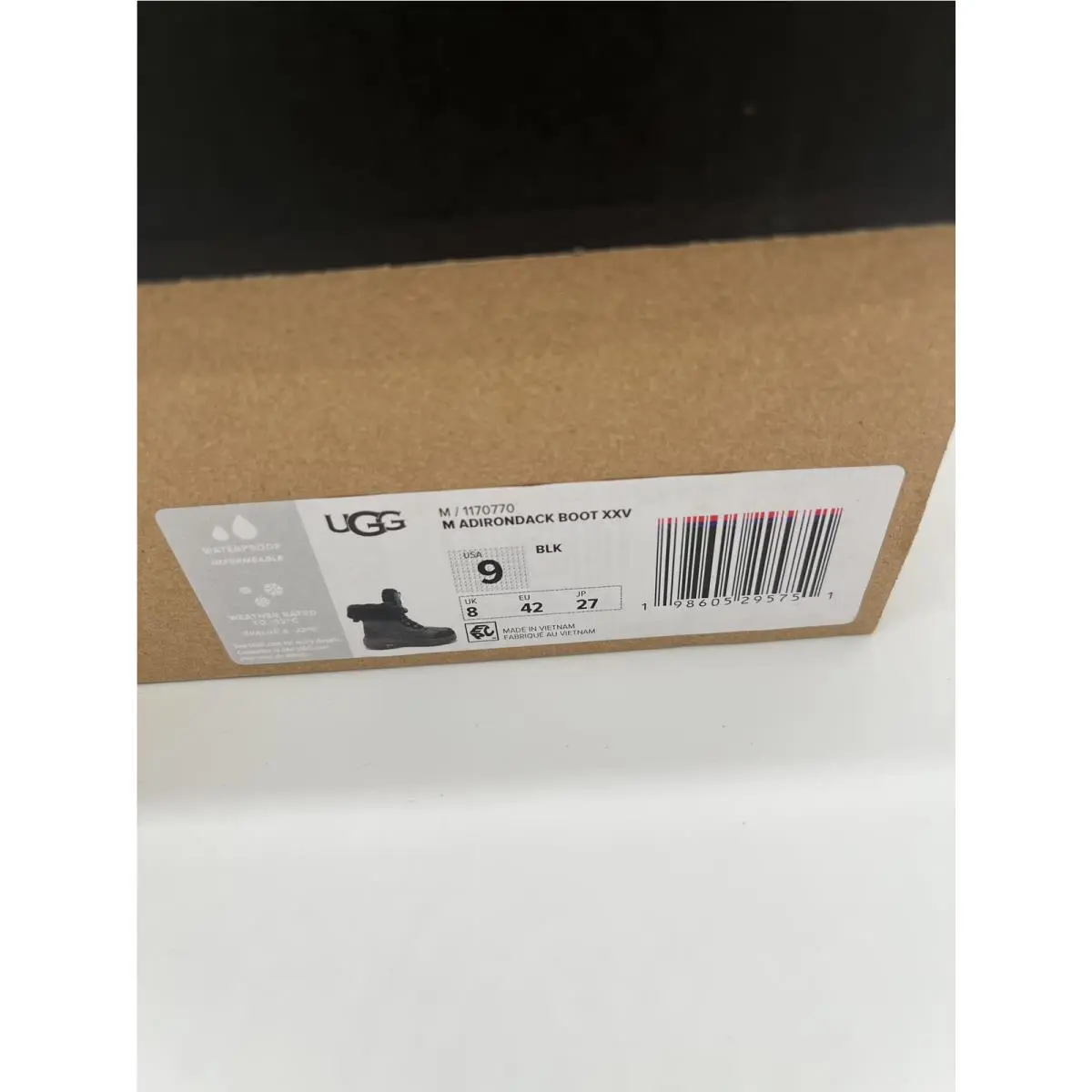 UGG shoes - UGG Adirondack Boot XXV - Adirondack Boot XXV - Black 8