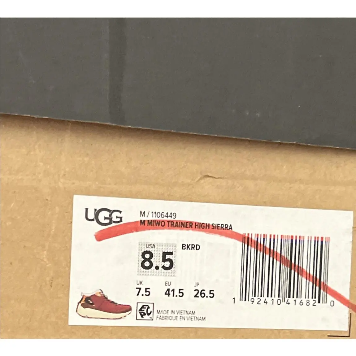 UGG shoes - UGG MIWO - MIWO - Red 4