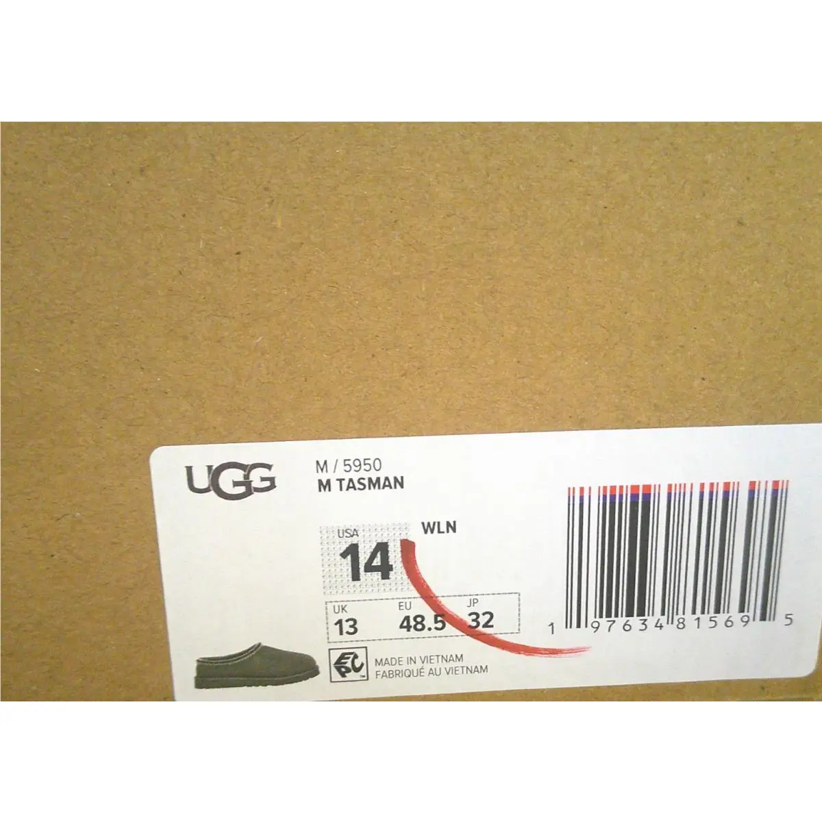 UGG shoes - TASMAN - TASMAN - Woodland Green 4