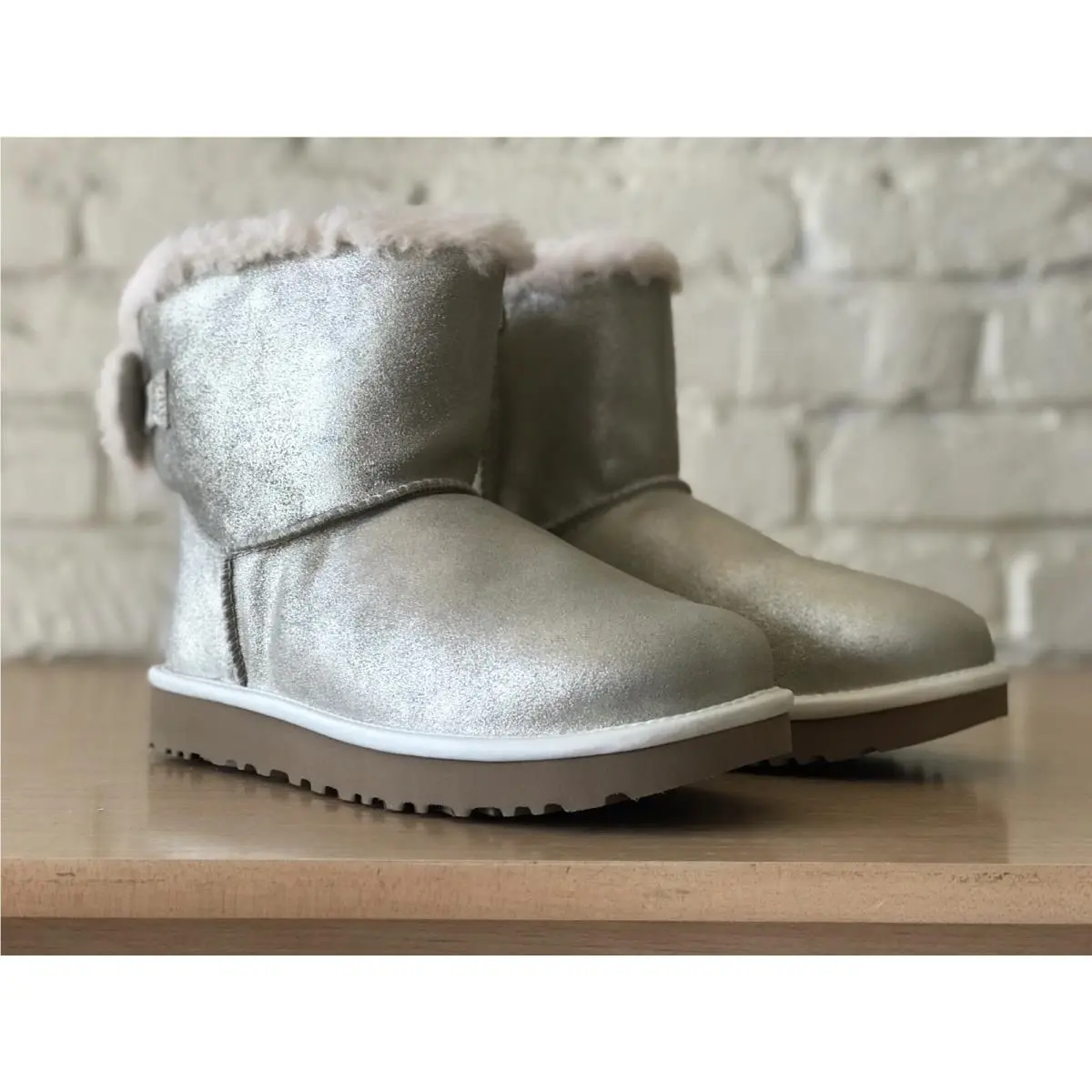 UGG shoes - UGG Australia Classic Mini - Australia Classic Mini - Gold (UPC: 192410146017) 3