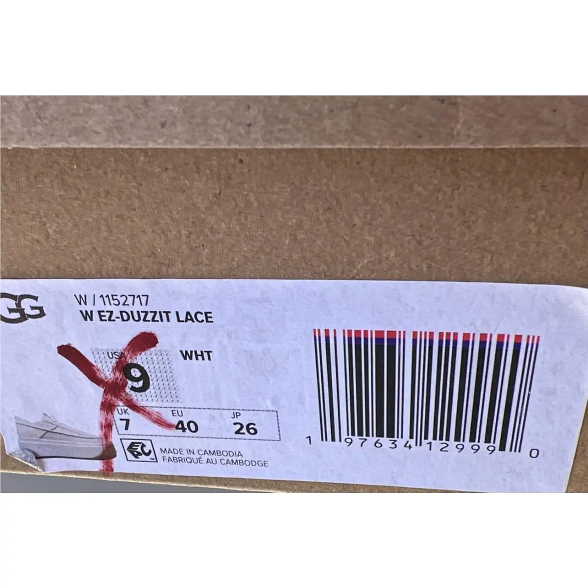 UGG shoes - UGG EZ-DUZZIT - White 4