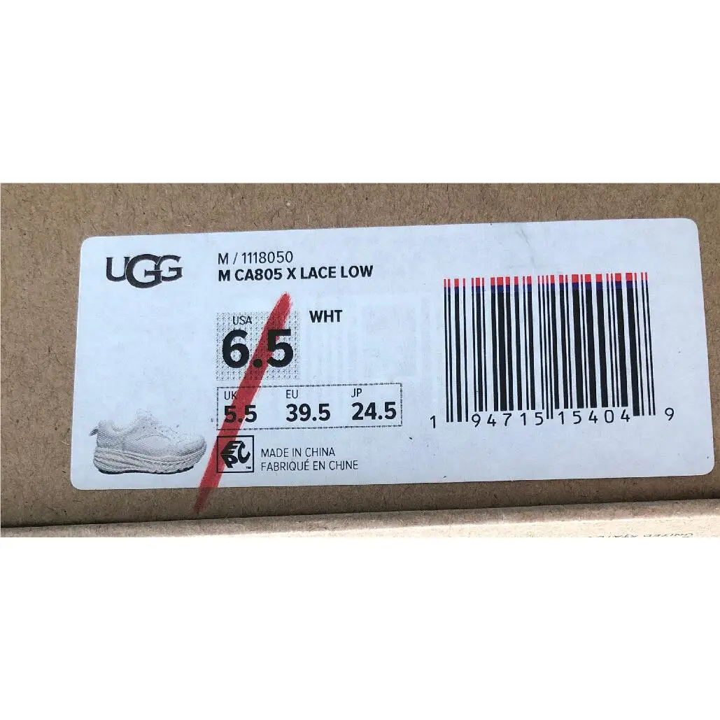 UGG shoes - CA 805  X  2020 - VAPOROUS GRAY 4