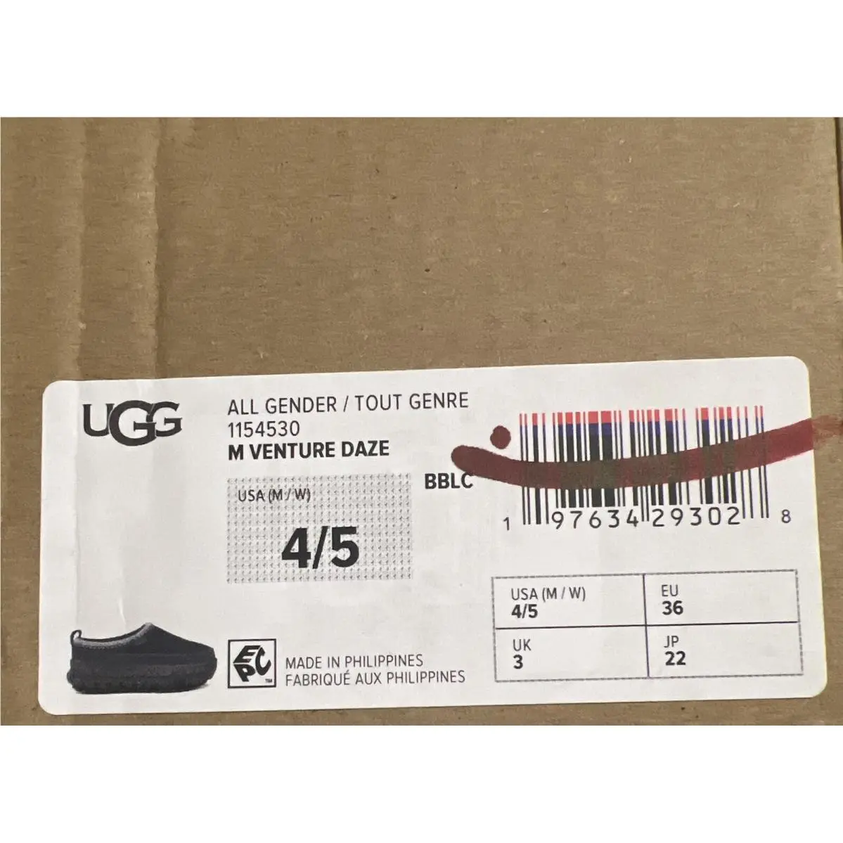 UGG shoes - UGG VENTURE DAZE - VENTURE DAZE - Black 4