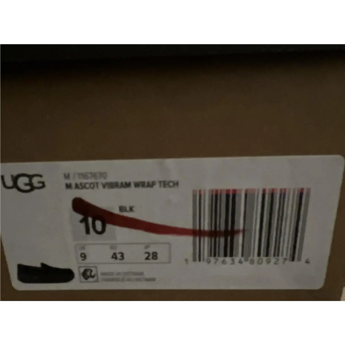 UGG shoes - ASCOT - ASCOT - Black 4