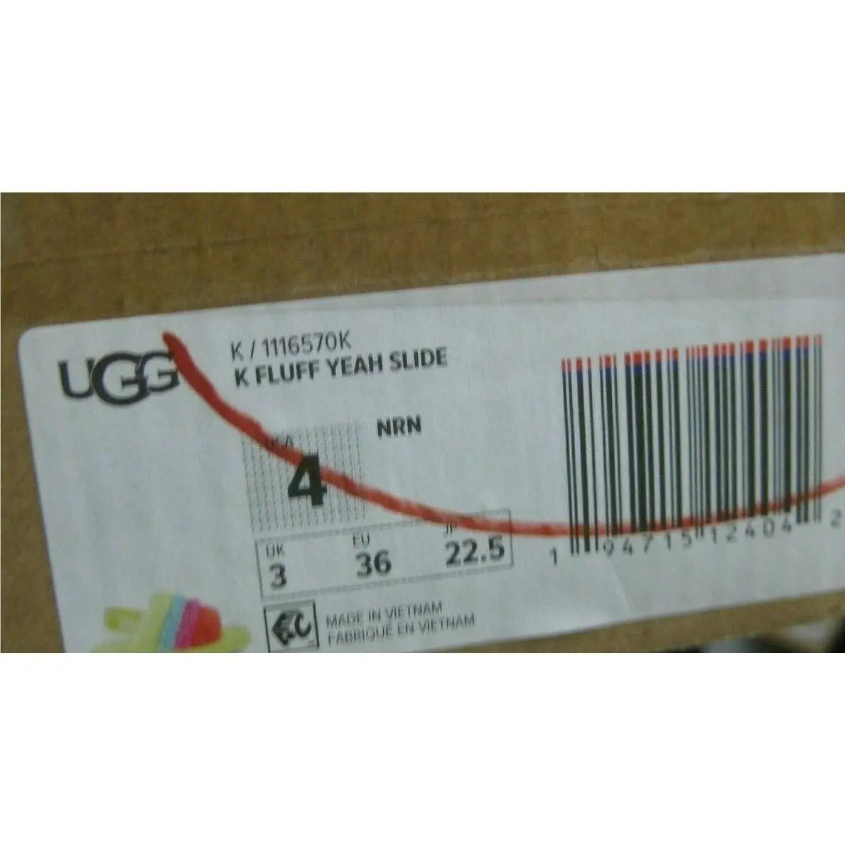 UGG shoes - Neon Rainbow 4