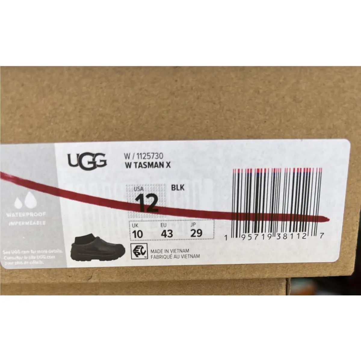 UGG shoes - UGG TASMAN X - TASMAN - Black 4