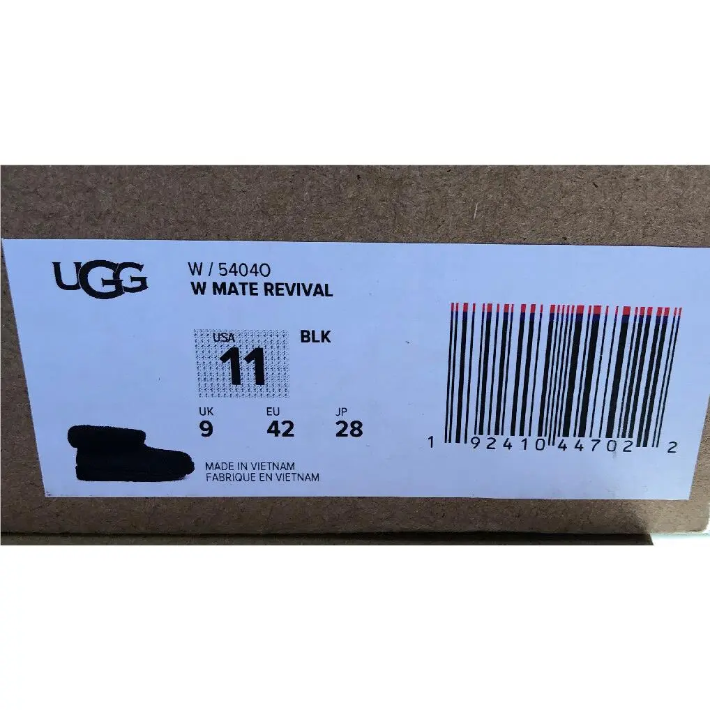 UGG shoes - UGG MATE REVIVAL - MATE REVIVAL - Black 6