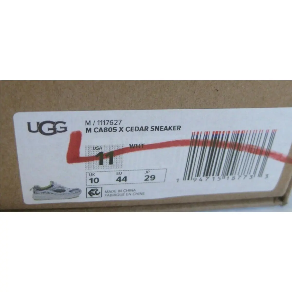 UGG shoes - UGG CA805 X CEDAR - CEDAR - White 4
