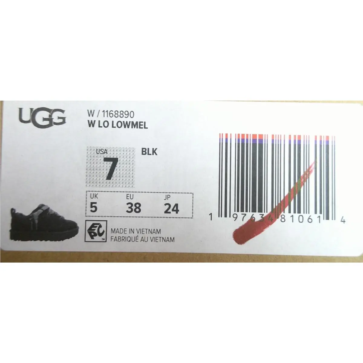 UGG shoes - UGG LOWMEL - LOWMEL - Black 4