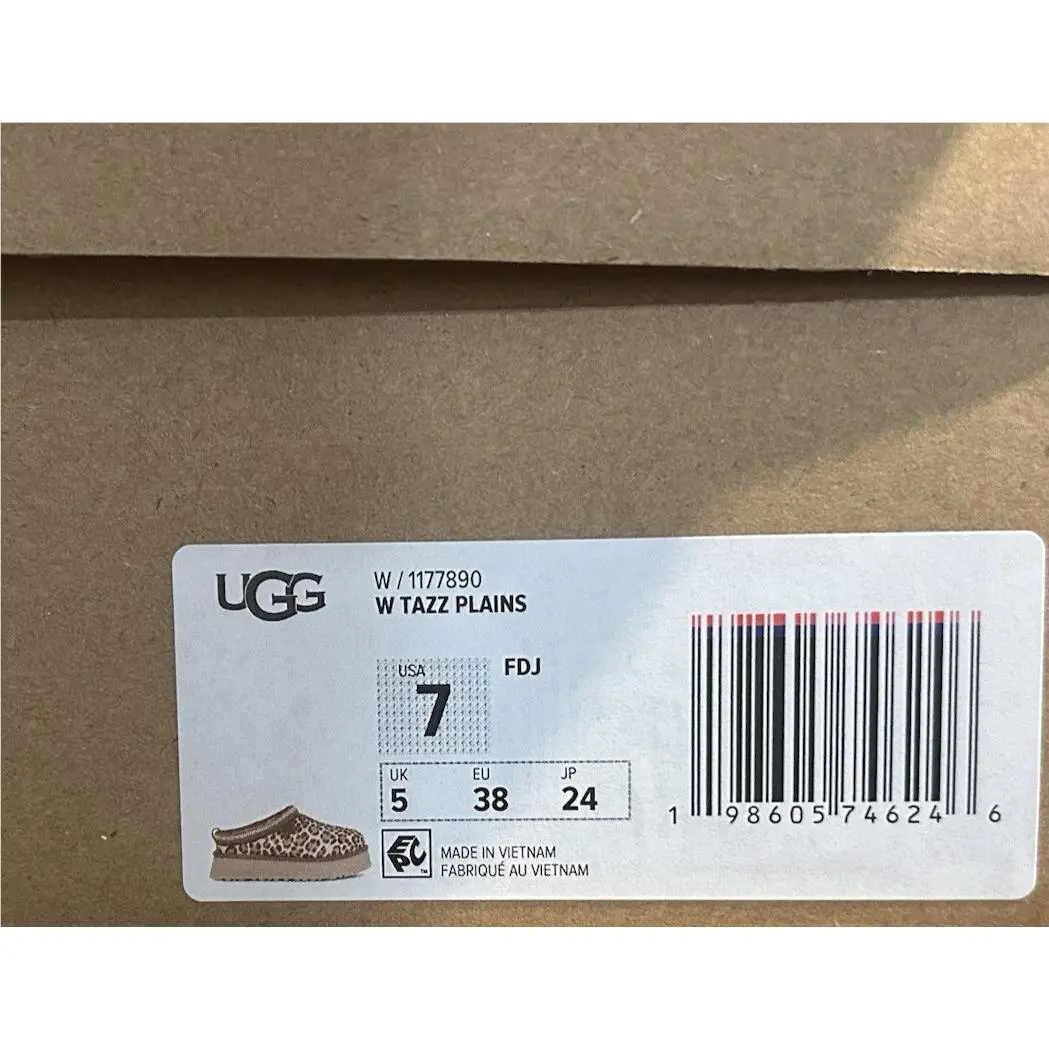 UGG shoes - UGG Tazz Plains - Tazz Plains - Felicity Leopard Jasmine (UPC: 198605746246) 4