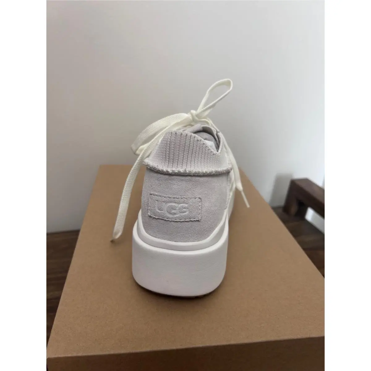 UGG shoes - W EZ-Duzzit Lace - Lace - White 1