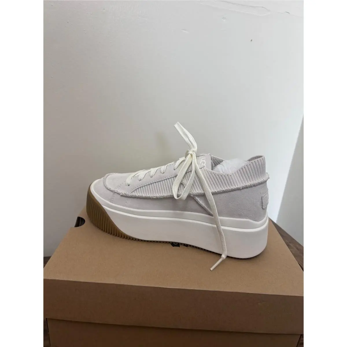 UGG shoes - W EZ-Duzzit Lace - Lace - White 2