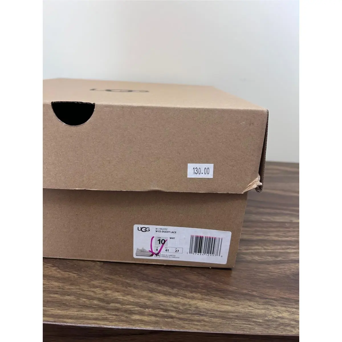 UGG shoes - W EZ-Duzzit Lace - Lace - White 3