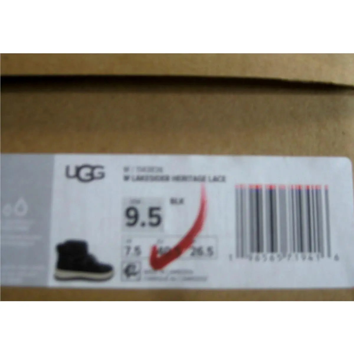 UGG shoes - UGG LAKESIDE ANKLE - LAKESIDE ANKLE - Black 4