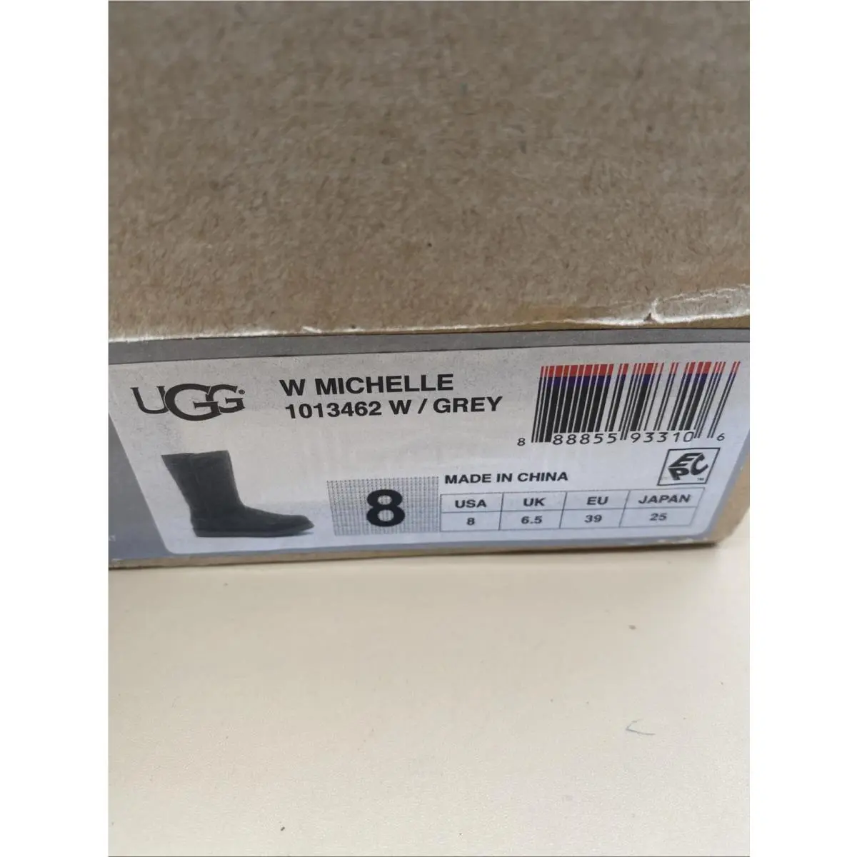 UGG shoes - Michelle 1013462 - Michelle - Gray 4