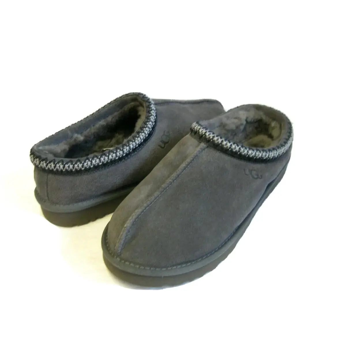 Ugg Tasman Men Slippers Suede Dark Grey US 11 /uk 10 /eu 44