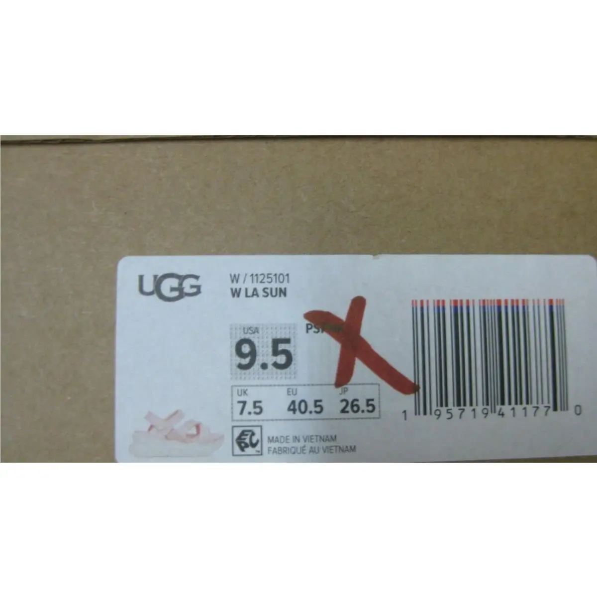 UGG shoes - UGG LA SUN - SUN - Pink 4
