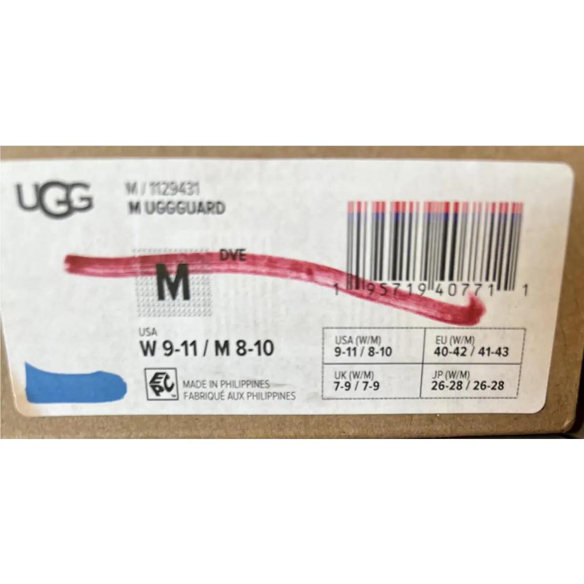 UGG shoes - UGG GUARD All GENDER SAMBA - Blue 2