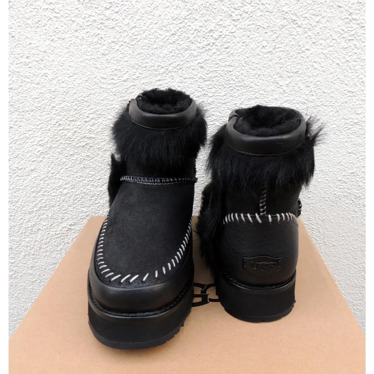 UGG shoes - UGG Fluff Punk - Fluff Punk - Black (UPC: 192410157136) 2