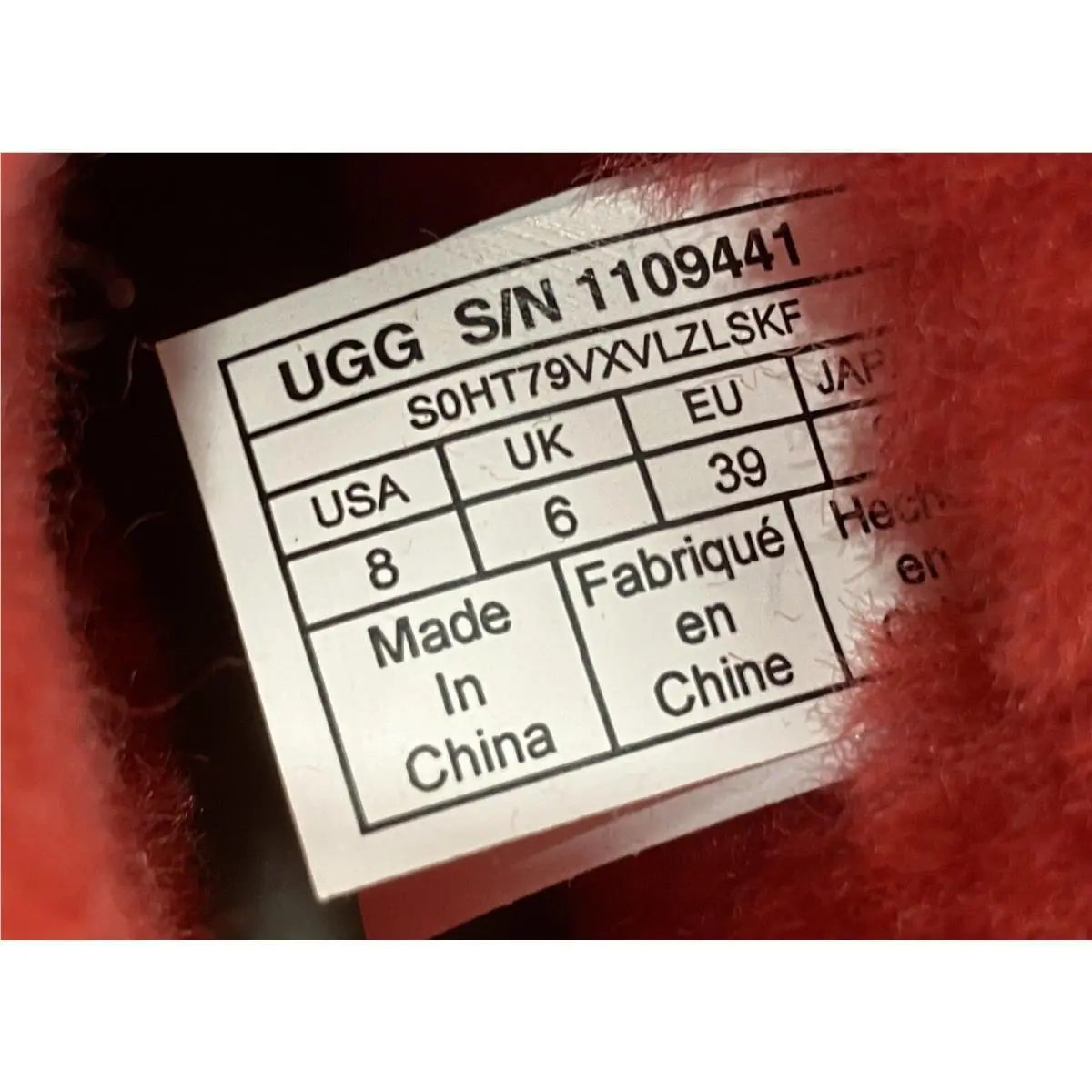 UGG shoes - NA - Red 4