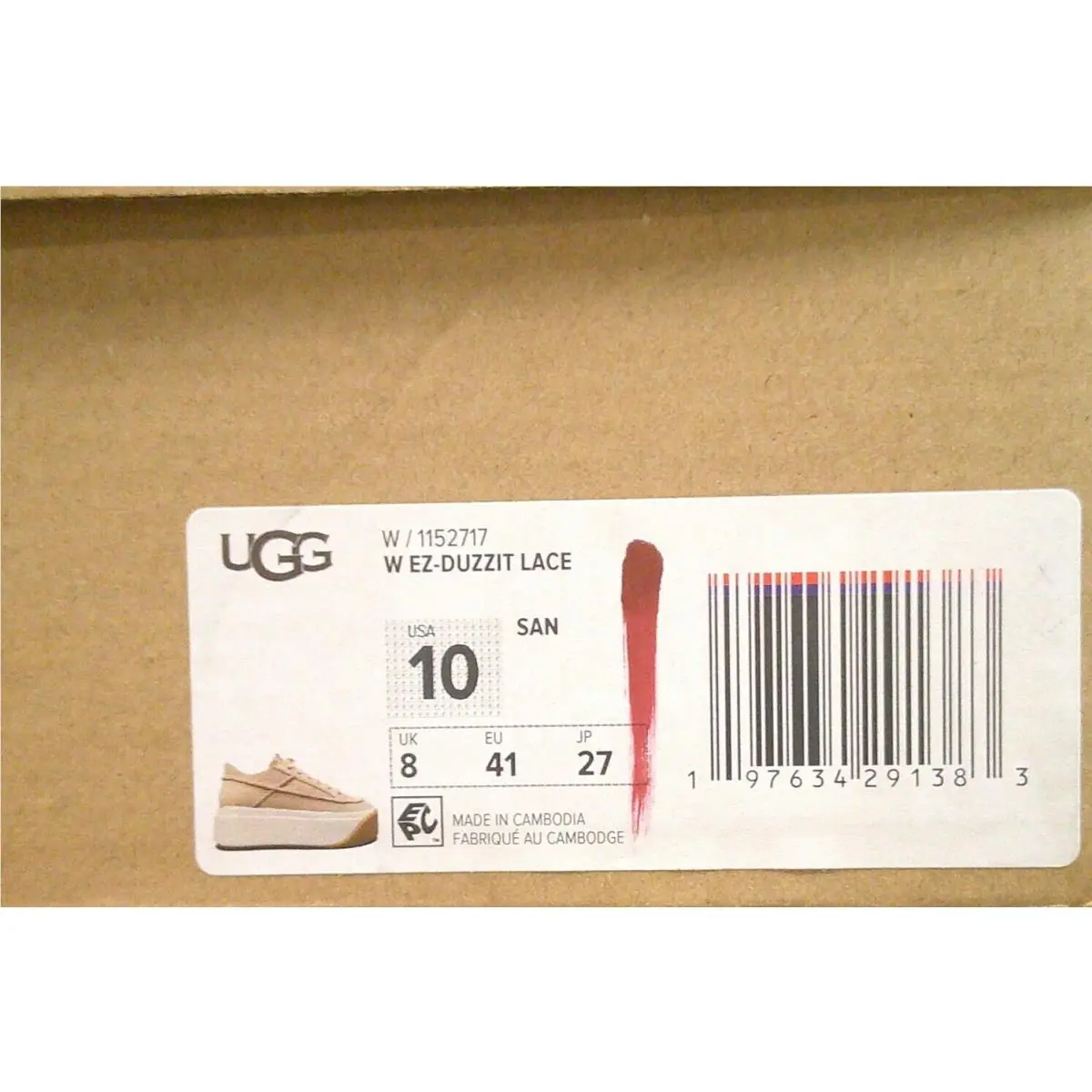 UGG shoes - UGG EZ-DUZZIT - Sand 4