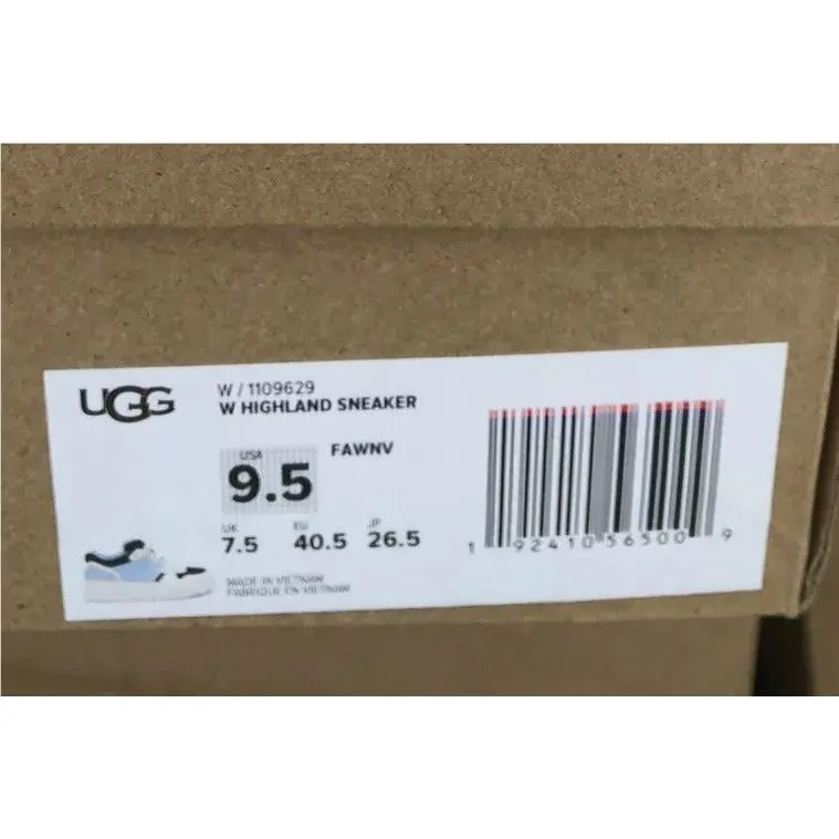 UGG shoes - FRESH AIR / WHITE / NAVY 4