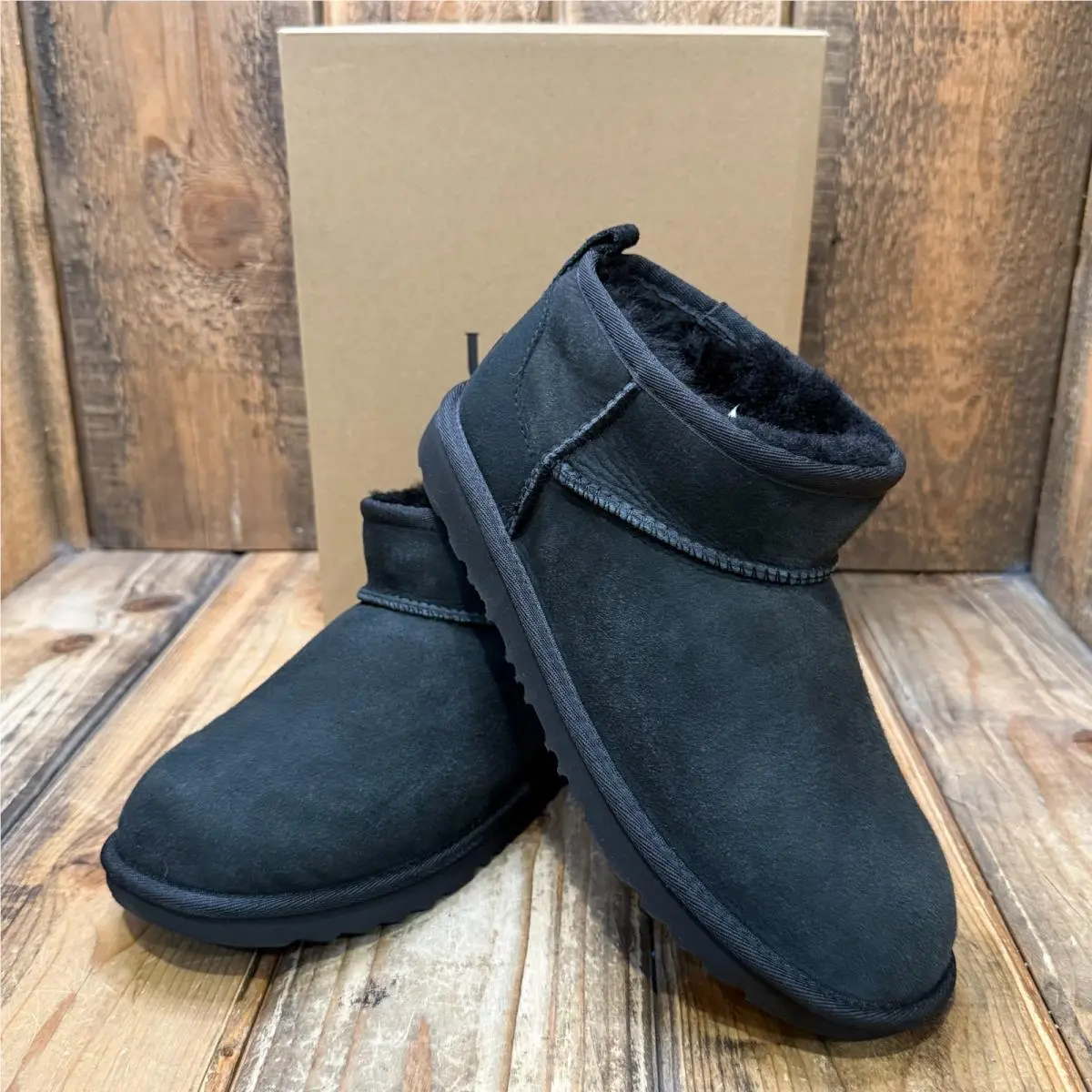 UGG shoes - CLASSIC ULTRA MINI - CLASSIC ULTRA MINI - Black 0