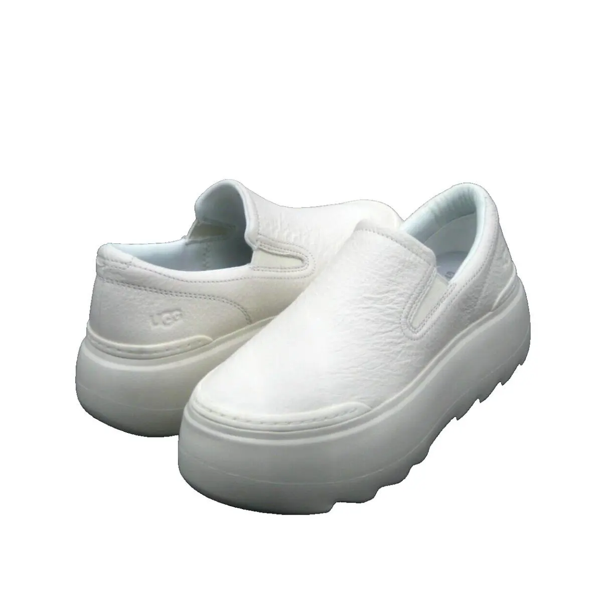 Ugg Marin Mega Slip ON Women Shoes Bright White US 11 /uk 9 /eu 42 - White