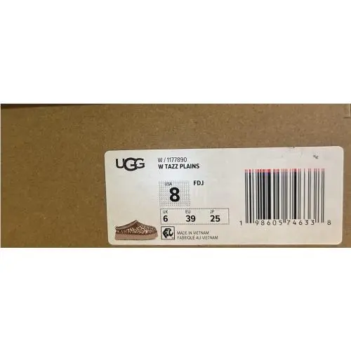 UGG shoes - UGG Tazz Plains - Tazz Plains - Felicity Leopard Jasmine (UPC: 198605746338) 4