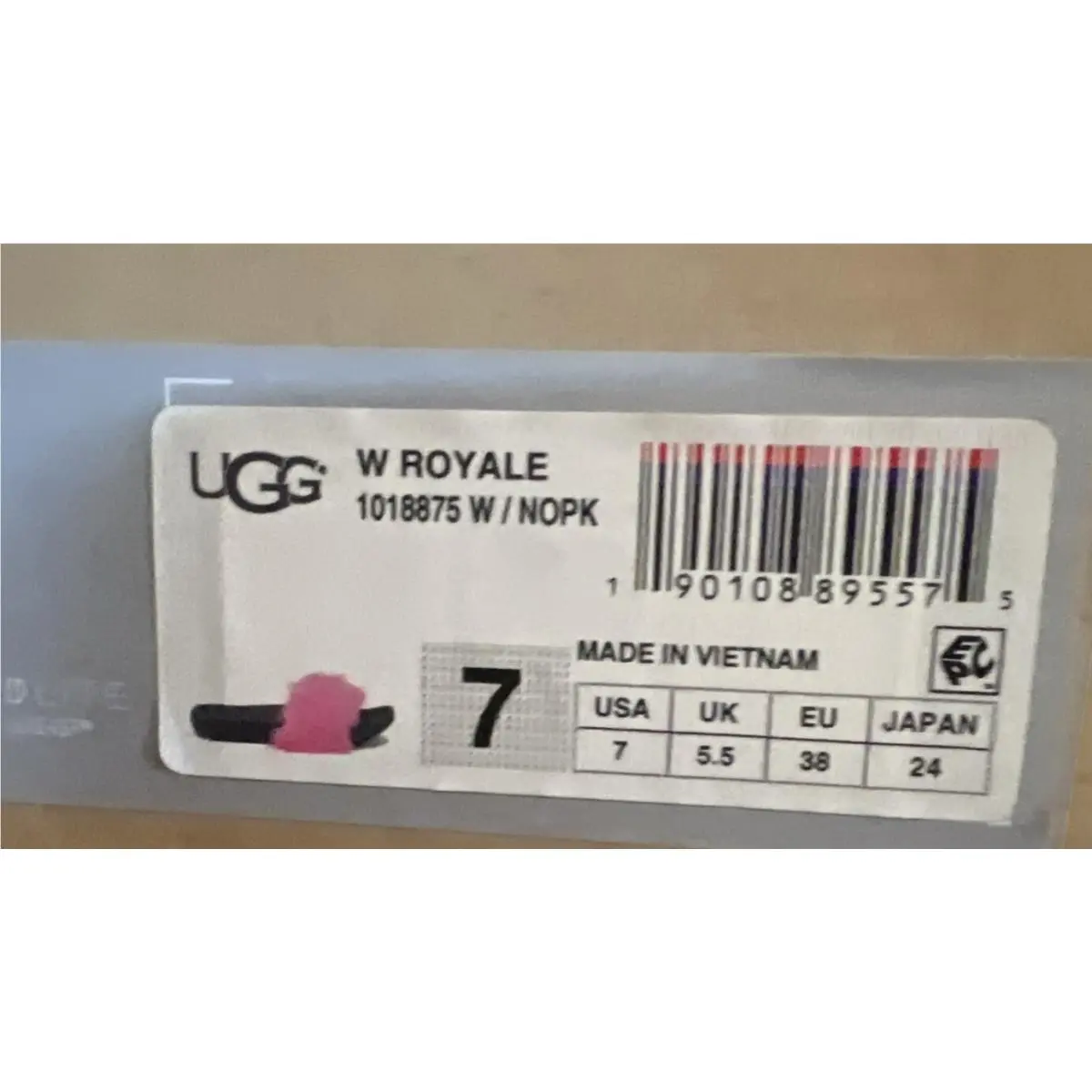 UGG shoes - Royale - Royale - Neon Pink 3