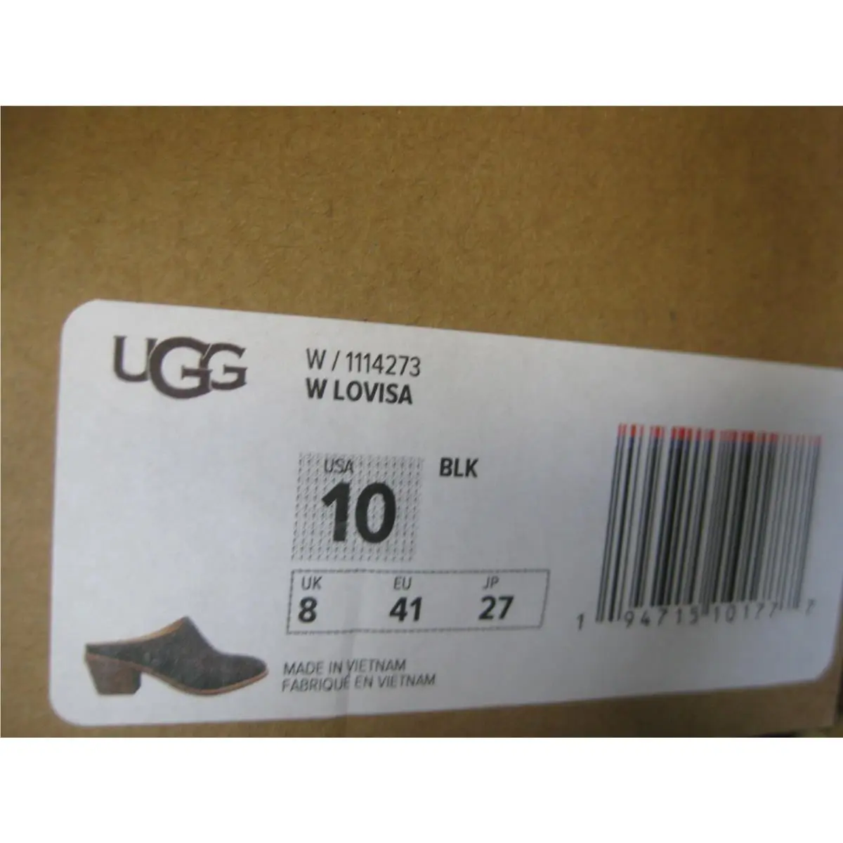 UGG shoes - UGG LOVISA - LOVISA - Black 4