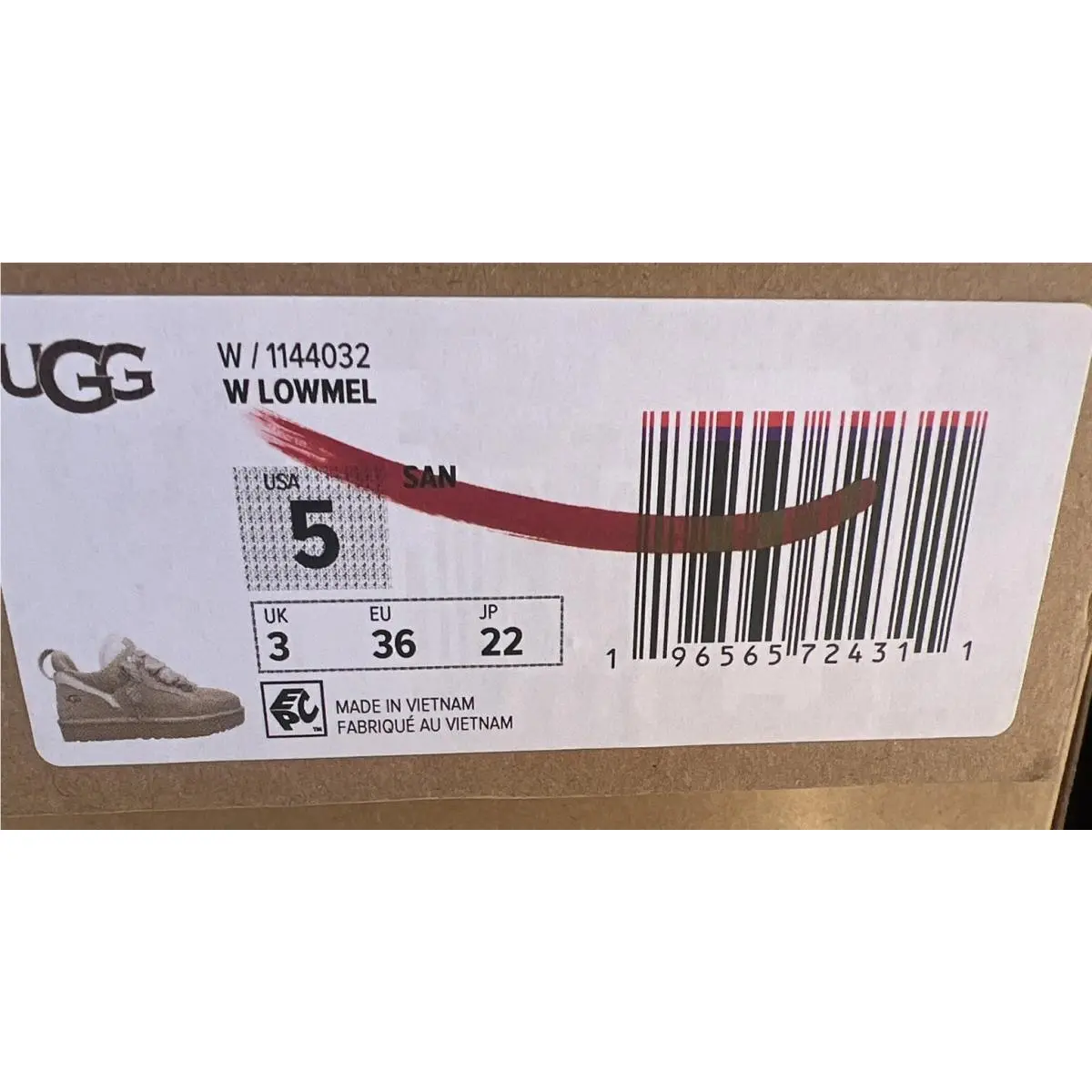 UGG shoes - UGG LOWMEL - LOWMEL - Sand 4