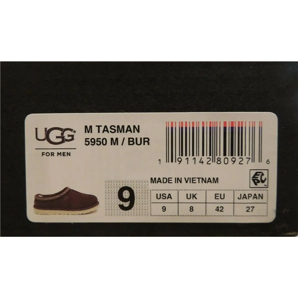 UGG shoes - UGG Tasman - Tasman - Burgundy (UPC: 191142809276) 4