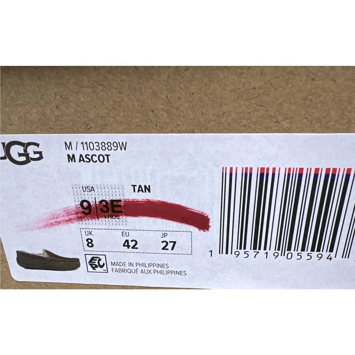 UGG shoes - UGG ASCOT - ASCOT - Tan 4