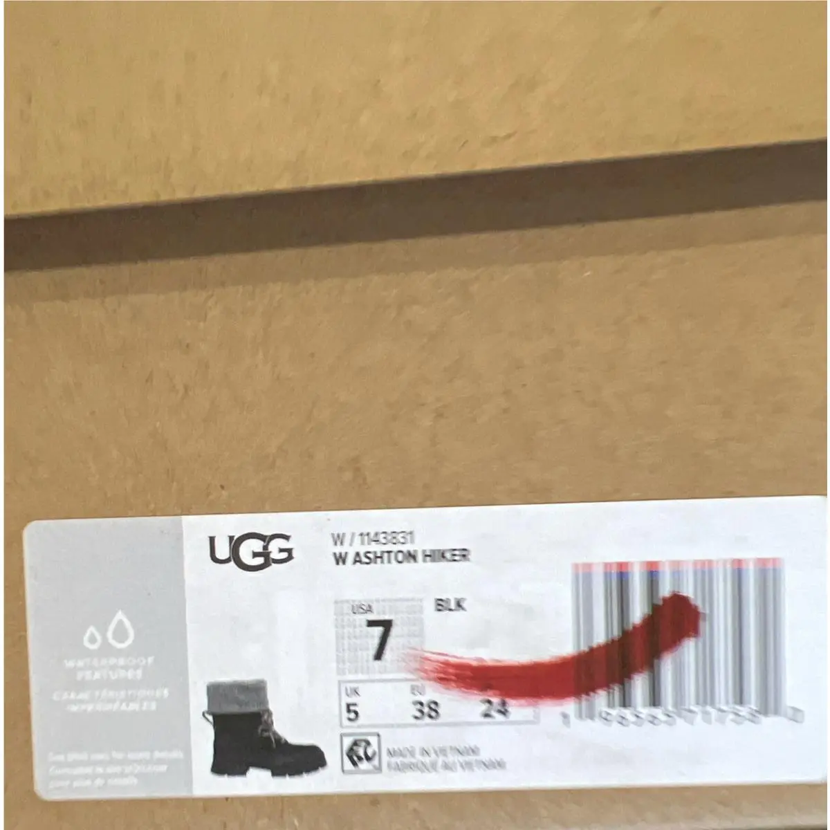 UGG shoes - UGG ASHTON HIKER - ASHTON HIKER - Black 4