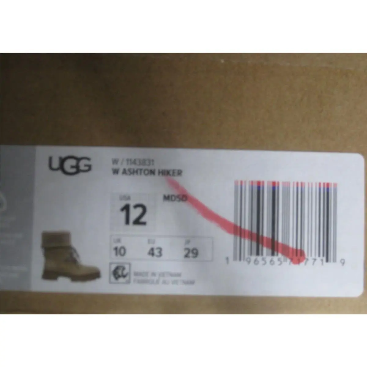 UGG shoes - UGG ASHTON HIKER - ASHTON HIKER - Mustard Seed 4