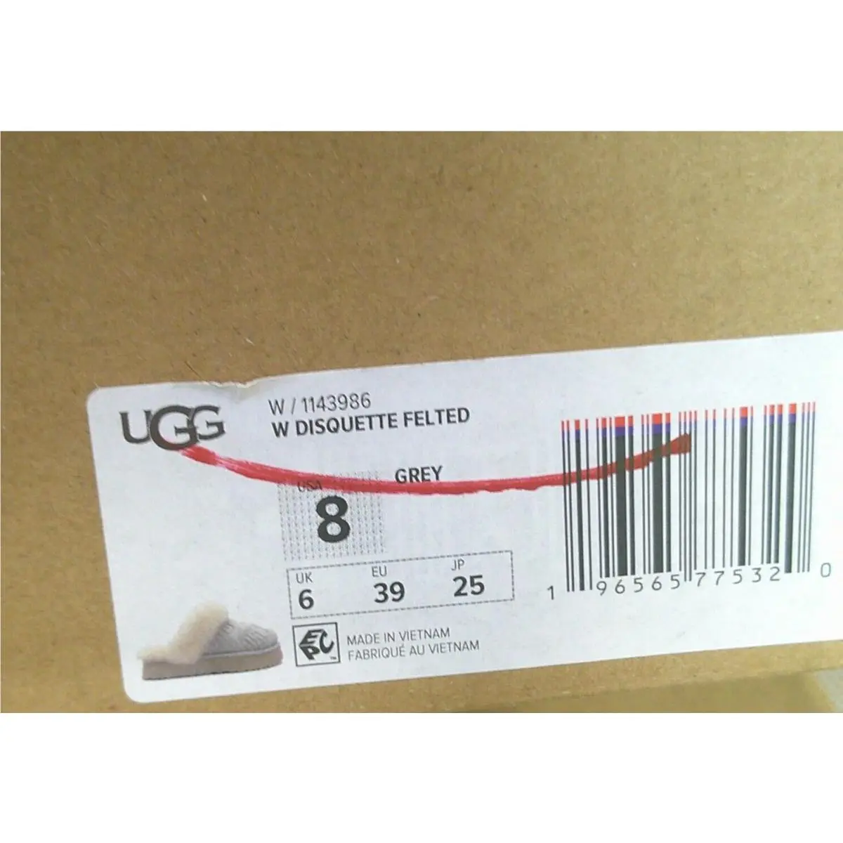 UGG shoes - UGG DISQUETTE - DISQUETTE - Grey 4