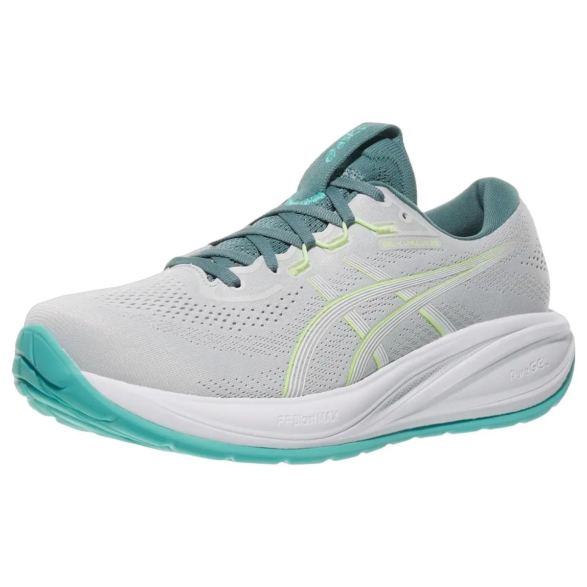 Asics shoes - Gel Cumulus 28 - Gel Cumulus - 1011C143021 - Cloud Grey/Energy Aqua 0