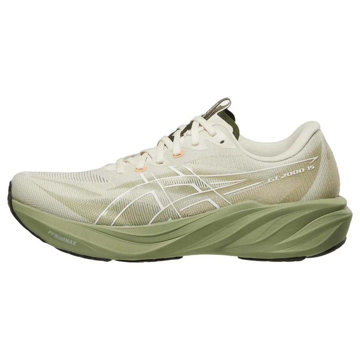 Asics shoes - Gt 2000 15 - 1011C235200 - Birch/Khaki Green 5