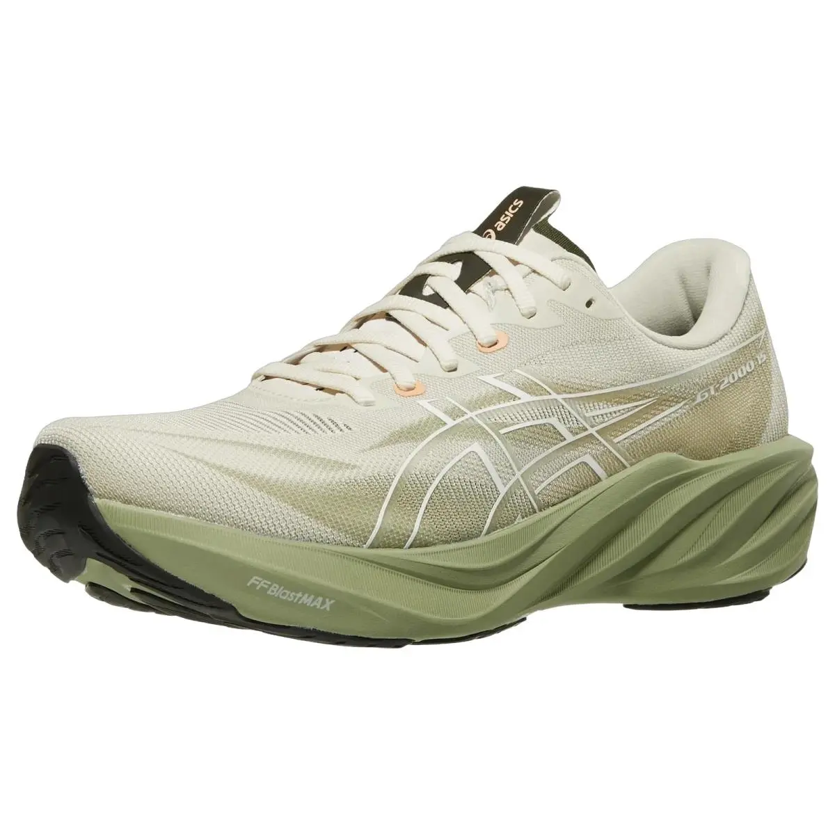Asics shoes - Gt 2000 15 - 1011C235200 - Birch/Khaki Green 6
