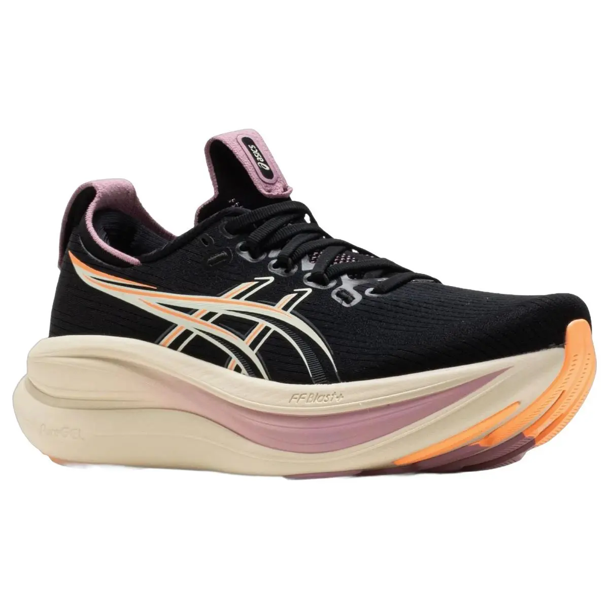 Asics shoes - Gel Nimbus 28 - Gel Nimbus - 1012B899004 - Black/Taro Purple 3